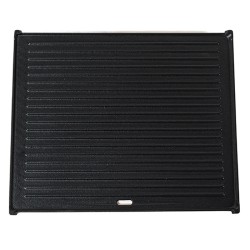 RUSZT PŁYTA ŻELIWNA DO GRILLA SOLIDNA RYFLOWANA RST-TYTAN-B 35x41,5 CM