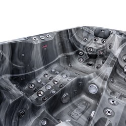 JACUZZI OGRODOWE WANNA SPA102 ODYSSEY OBUDOWA ANTRACYT 210x160 CM