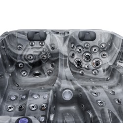 JACUZZI OGRODOWE WANNA SPA102 ODYSSEY OBUDOWA ANTRACYT 210x160 CM