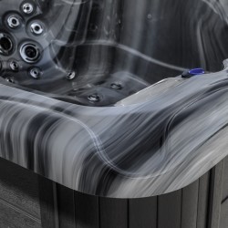 JACUZZI OGRODOWE WANNA SPA102 ODYSSEY OBUDOWA ANTRACYT 210x160 CM