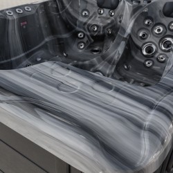 JACUZZI OGRODOWE WANNA SPA102 ODYSSEY OBUDOWA ANTRACYT 210x160 CM