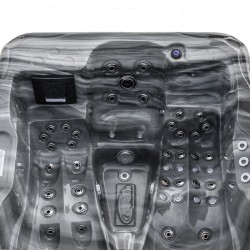 JACUZZI OGRODOWE WANNA SPA102 ODYSSEY OBUDOWA ANTRACYT 210x160 CM