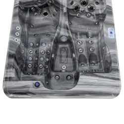 JACUZZI OGRODOWE WANNA SPA102 ODYSSEY OBUDOWA ANTRACYT 210x160 CM