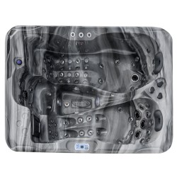 JACUZZI OGRODOWE WANNA SPA102 ODYSSEY OBUDOWA ANTRACYT 210x160 CM
