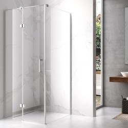 KABINA PRYSZNICOWA KWADRATOWA ZES-KZ01C CHROM 90x90 CM