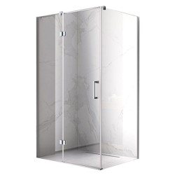 KABINA PRYSZNICOWA PROSTOKĄTNA ZES-KZ02D-120X80 CHROM 120x80 CM