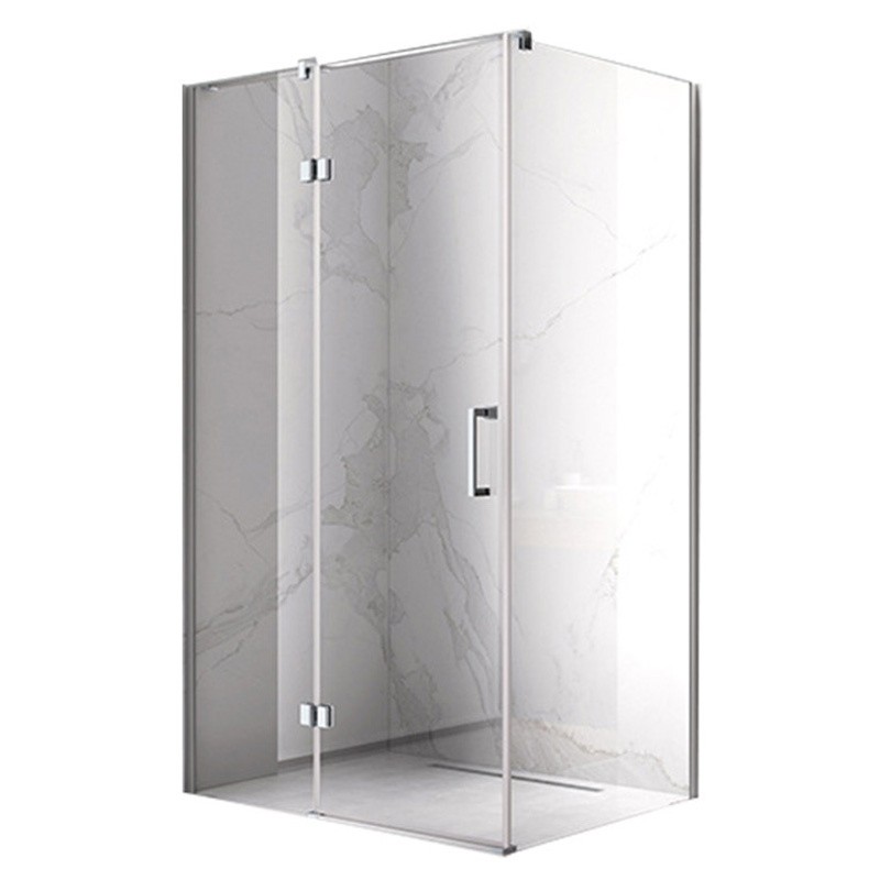 KABINA PRYSZNICOWA PROSTOKĄTNA ZES-KZ02D-120X80 CHROM 120x80 CM KABINA PRYSZNICOWA PROSTOKĄTNA ZES-KZ02D-120X80 CHROM 120x80 CM