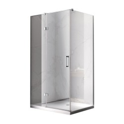 KABINA PRYSZNICOWA PROSTOKĄTNA ZES-KZ03D-120X100 CHROM 120x100 CM