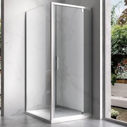 KABINA PRYSZNICOWA KWADRATOWA ZES-KZ04B-80 CHROM 80x80 CM