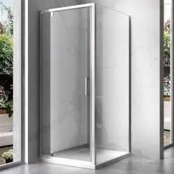 KABINA PRYSZNICOWA KWADRATOWA ZES-KZ04B-80 CHROM 80x80 CM
