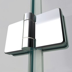 KABINA PRYSZNICOWA KWADRATOWA ZES-KZ08B-80 CHROM 80x80 CM
