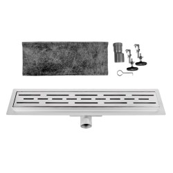 ODPŁYW LINIOWY DL01 CLASSIC G2 SATIN 100 CM
