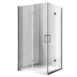 KABINA PRYSZNICOWA PROSTOKĄTNA ZES-KZ13C-120X90 CHROM 120x90 CM