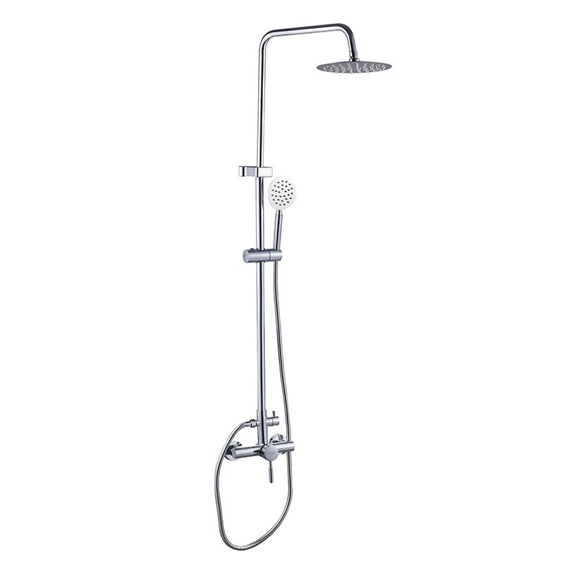 BATERIA PRYSZNICOWA ŁAZIENKOWA Z DESZCZOWNICĄ MILTON CHROM BATERIA PRYSZNICOWA ŁAZIENKOWA Z DESZCZOWNICĄ MILTON CHROM