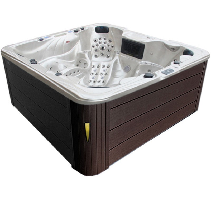 JACUZZI OGRODOWE WANNA SPA703A CAPPUCCINO OBUDOWA KAWA 230x230 CM JACUZZI OGRODOWE WANNA SPA703A CAPPUCCINO OBUDOWA KAWA 230x230 CM