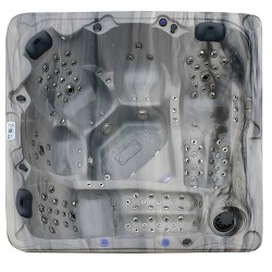 JACUZZI OGRODOWE WANNA SPA702 ODYSSEY OBUDOWA ANTRACYT 230x230 CM
