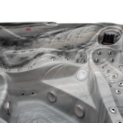 JACUZZI OGRODOWE WANNA SPA702 ODYSSEY OBUDOWA ANTRACYT 230x230 CM