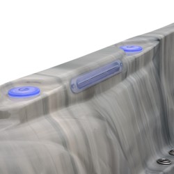 JACUZZI OGRODOWE WANNA SPA702 ODYSSEY OBUDOWA ANTRACYT 230x230 CM