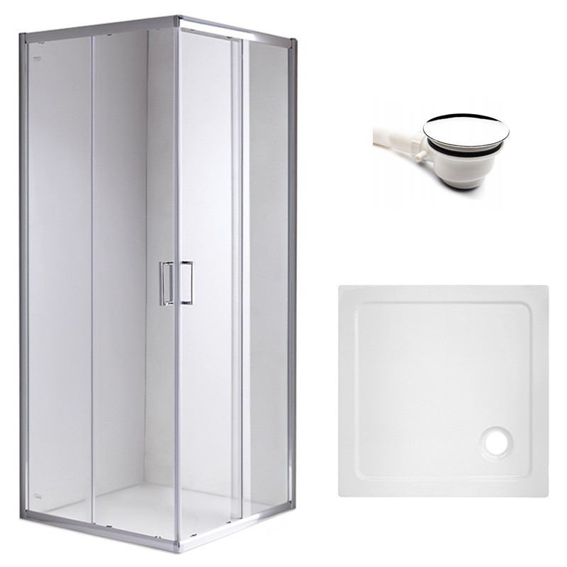 KABINA PRYSZNICOWA KWADRATOWA Z BRODZIKIEM KZ93A/ST02A CHROM/BIAŁY 80x80 KABINA PRYSZNICOWA KWADRATOWA Z BRODZIKIEM KZ93A/ST02A CHROM/BIAŁY 80x80