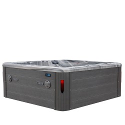 JACUZZI OGRODOWE WANNA SPA702 ODYSSEY OBUDOWA SZARA 230x230 CM