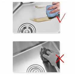 ZLEW KUCHENNY ZLEWOZMYWAK JEDNOKOMOROWY STALOWY INOX ALOR-CH-50X45 DOZOWNIK SYFON UCHWYTY