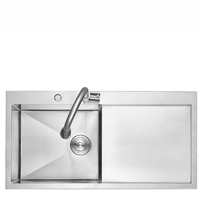 ZLEW KUCHENNY ZLEWOZMYWAK JEDNOKOMOROWY Z OCIEKACZEM STALOWY INOX MILOS-CH-78X48 DOZOWNIK SYFON UCHWYTY ZLEW KUCHENNY ZLEWOZMYWAK JEDNOKOMOROWY Z OCIEKACZEM STALOWY INOX MILOS-CH-78X48 DOZOWNIK SYFON UCHWYTY