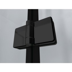 KABINA PRYSZNICOWA KWADRATOWA ZES-KZ08B-BL-80 CZARNA 80x80 CM