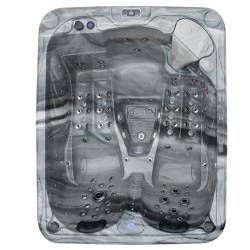 JACUZZI OGRODOWE WANNA SPA705 ODYSSEY OBUDOWA ANTRACYT 210x170 CM