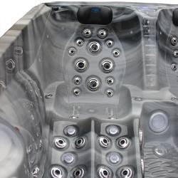 JACUZZI OGRODOWE WANNA SPA705 ODYSSEY OBUDOWA ANTRACYT 210x170 CM