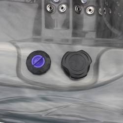 JACUZZI OGRODOWE WANNA SPA705 ODYSSEY OBUDOWA ANTRACYT 210x170 CM