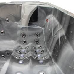 JACUZZI OGRODOWE WANNA SPA705 ODYSSEY OBUDOWA ANTRACYT 210x170 CM