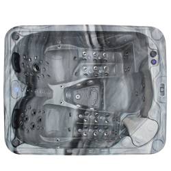 JACUZZI OGRODOWE WANNA SPA705 ODYSSEY OBUDOWA ANTRACYT 210x170 CM