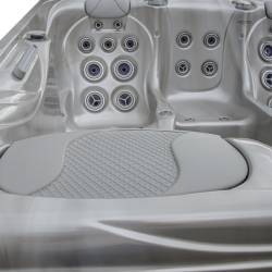 JACUZZI OGRODOWE WANNA SPA566 FULL CAPPUCCINO OBUDOWA ANTRACYT 200x200 CM