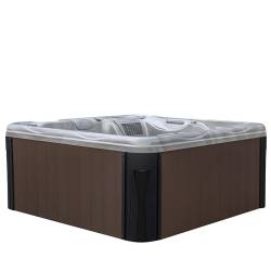 JACUZZI OGRODOWE WANNA SPA566 FULL CAPPUCCINO OBUDOWA KAWA 200x200 CM