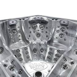 JACUZZI OGRODOWE WANNA SPA748 ODYSSEY OBUDOWA SZARA DESKA F27 230x230 CM