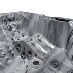 JACUZZI OGRODOWE WANNA SPA748 ODYSSEY OBUDOWA SZARA DESKA F27 230x230 CM