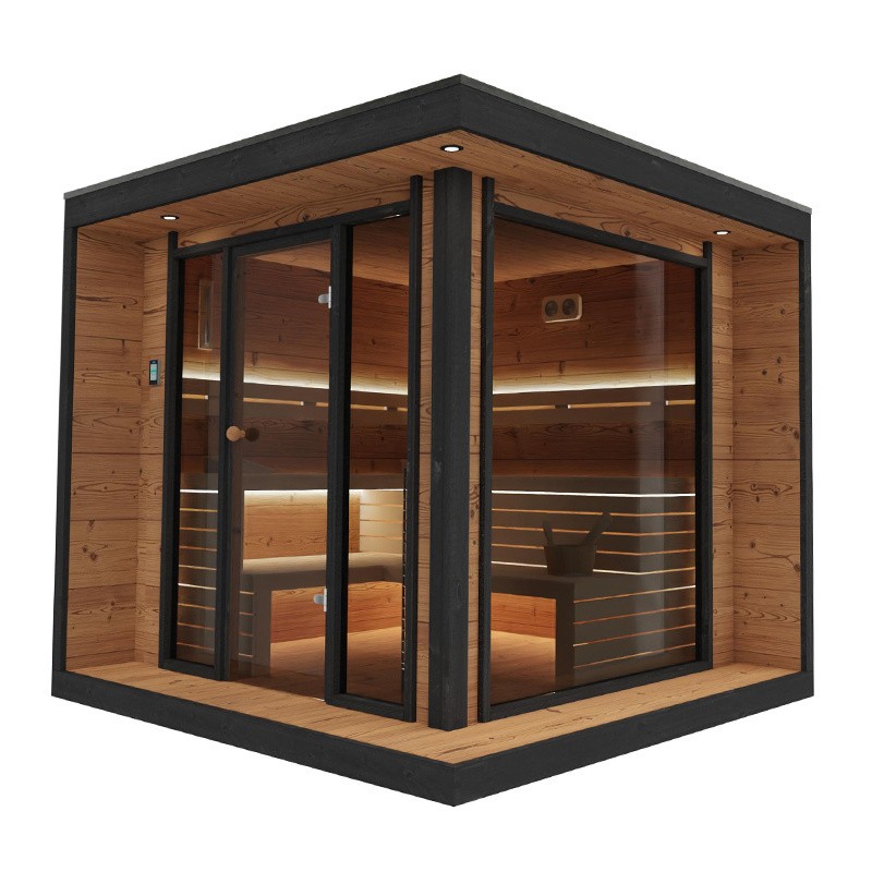 SAUNA OGRODOWA FIŃSKA ALTANKA Z PIECEM EDA 9kW 8 OSOBOWA 250x250 CM SAUNA OGRODOWA FIŃSKA ALTANKA Z PIECEM EDA 9kW 8 OSOBOWA 250x250 CM