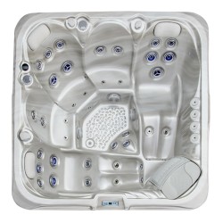 JACUZZI OGRODOWE WANNA SPA531 CAPPUCCINO OBUDOWA KAWA 200x200 CM