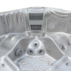 JACUZZI OGRODOWE WANNA SPA531 CAPPUCCINO OBUDOWA KAWA 200x200 CM