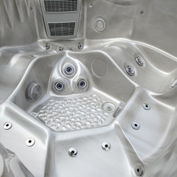 JACUZZI OGRODOWE WANNA SPA531 CAPPUCCINO OBUDOWA KAWA 200x200 CM