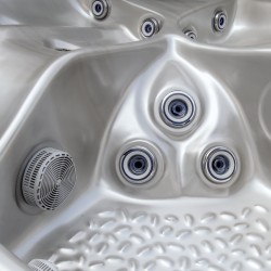 JACUZZI OGRODOWE WANNA SPA531 CAPPUCCINO OBUDOWA KAWA 200x200 CM