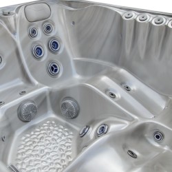 JACUZZI OGRODOWE WANNA SPA531 CAPPUCCINO OBUDOWA KAWA 200x200 CM