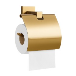 UCHWYT NA PAPIER TOALETOWY WIESZAK METALOWY BRUNO-GL ZŁOTY