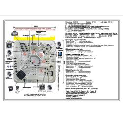 JACUZZI OGRODOWE WANNA SPA755 NIEBIESKA FALA OBUDOWA SZARA DESKA F22 230X230 CM