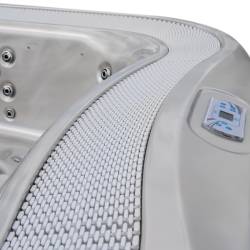 JACUZZI OGRODOWE WANNA SPA406 CAPPUCCINO OBUDOWA ANTRACYT 250x230 CM