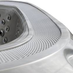 JACUZZI OGRODOWE WANNA SPA406 CAPPUCCINO OBUDOWA ANTRACYT 250x230 CM