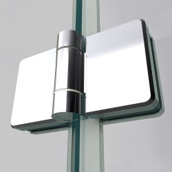 KABINA PRYSZNICOWA KWADRATOWA ZES-KZ20B-80 CHROM 80x80 CM