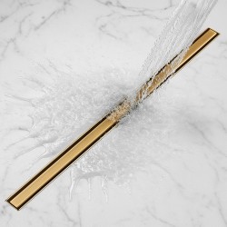 ODPŁYW LINIOWY OBROTOWY SLIM DL03 ZŁOTY 70 CM