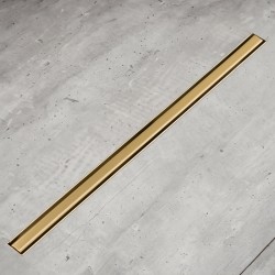 ODPŁYW LINIOWY OBROTOWY SLIM DL03 ZŁOTY 70 CM