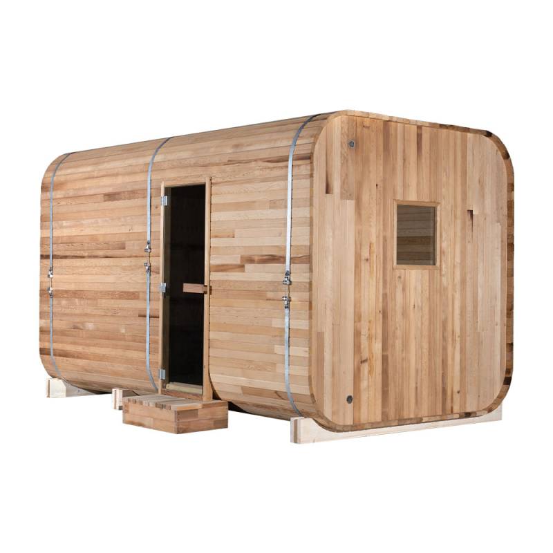 MO-2140 Sauna ogrodowa SQUARE 210X400X210CM